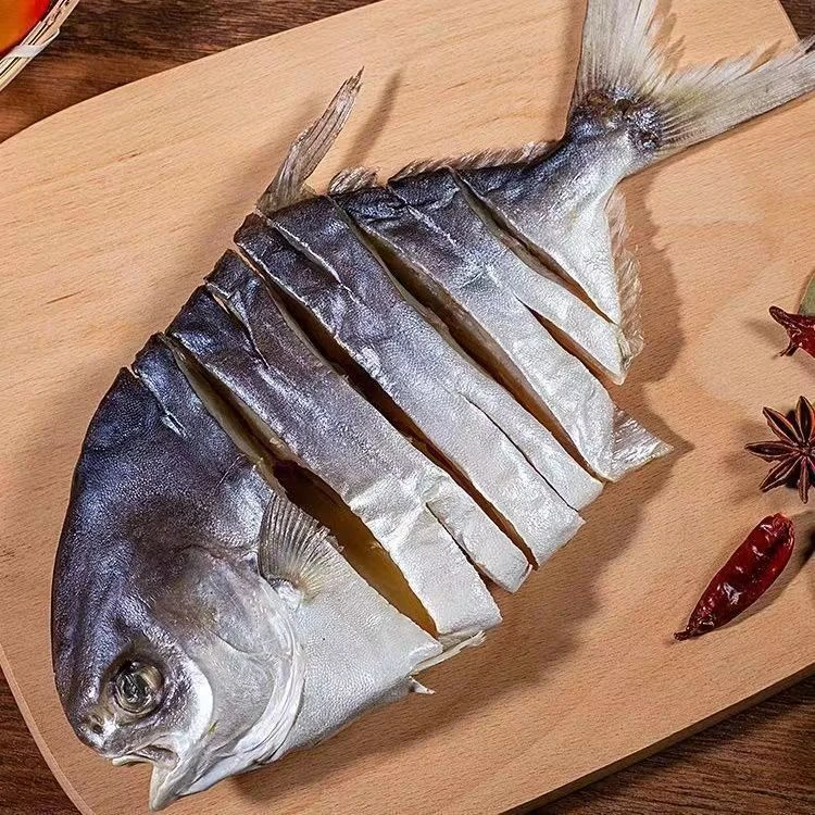 金鲳鱼干货渔民自晒腌制海鲜干货海产美味好吃真空包装味道淡晒