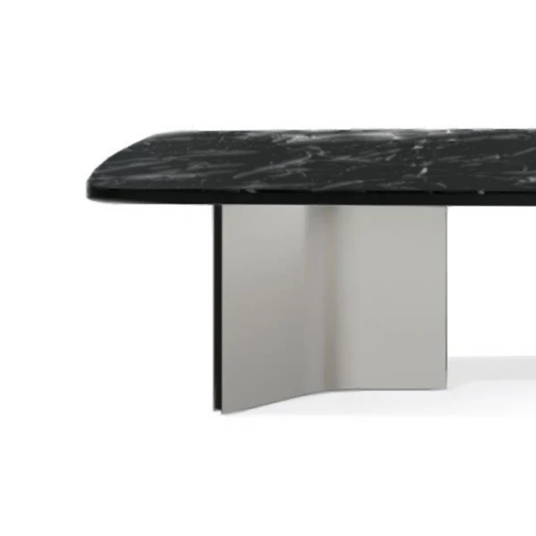 意式极简轻奢家用简约极简意式奢石客厅书桌轻奢客厅家用创意简约