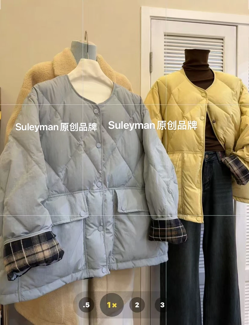 青木子Suleyman【奶酪包】2024女新款羽绒服外套