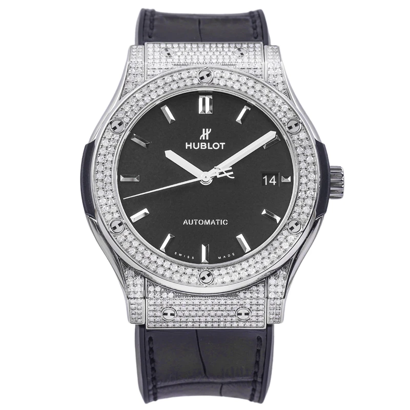 99新 宇舶 经典融合系列自动男表511.NX.1171.RX表径45后镶钻