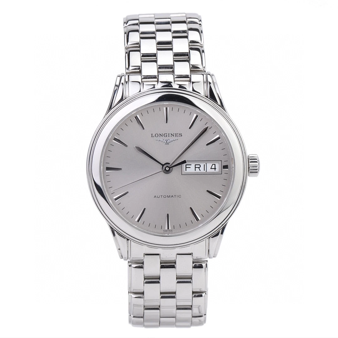95新 Longines/浪琴 自动男表L4.799.4.72.6表径35.6公价13100