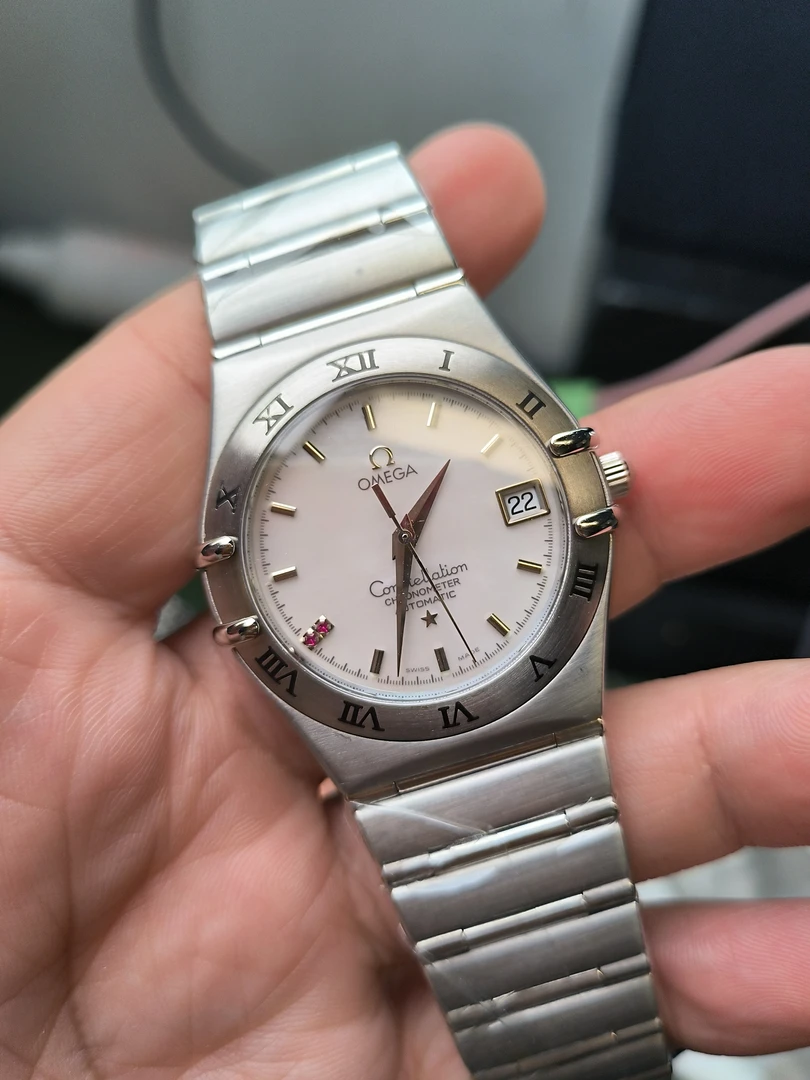 95新 Omega/欧米茄 星座系列自动机械男表35.5mm表径腕表