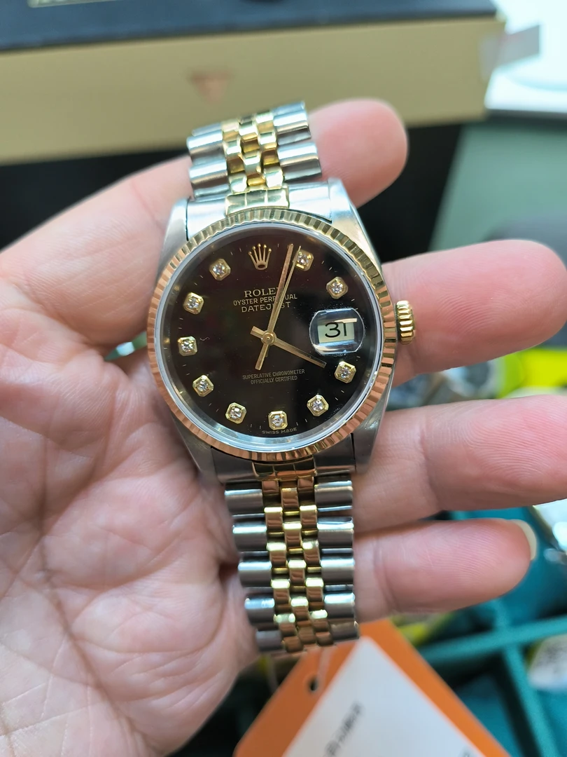 95新 Rolex/劳力士 订金链接/总价33000元/自动男表16233表径36