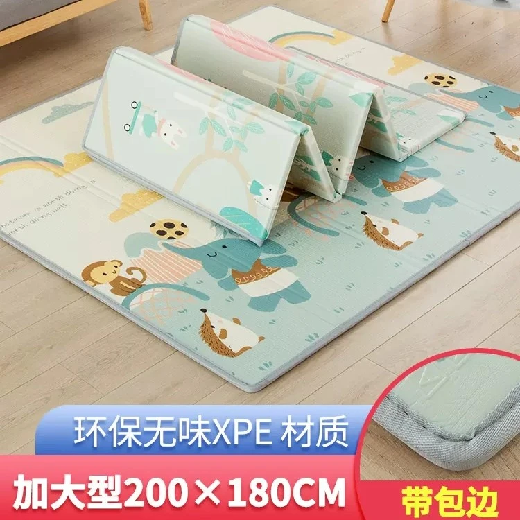 【升级包边6.0】宝宝爬行垫加厚可折叠xpe客厅家用婴儿童爬爬垫无味
