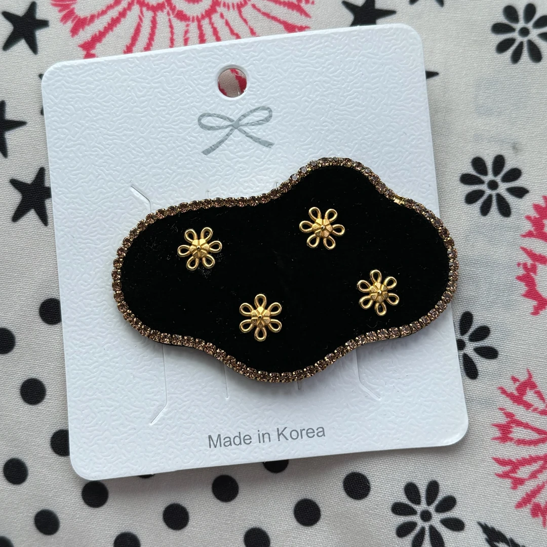 Himoka原创民族风气质简约百搭发夹（店铺商品满50包邮）