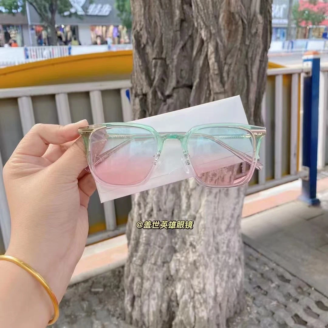 应援色镜框时尚配色可定制同款颜色镜片所有颜色都可DIY哦大框