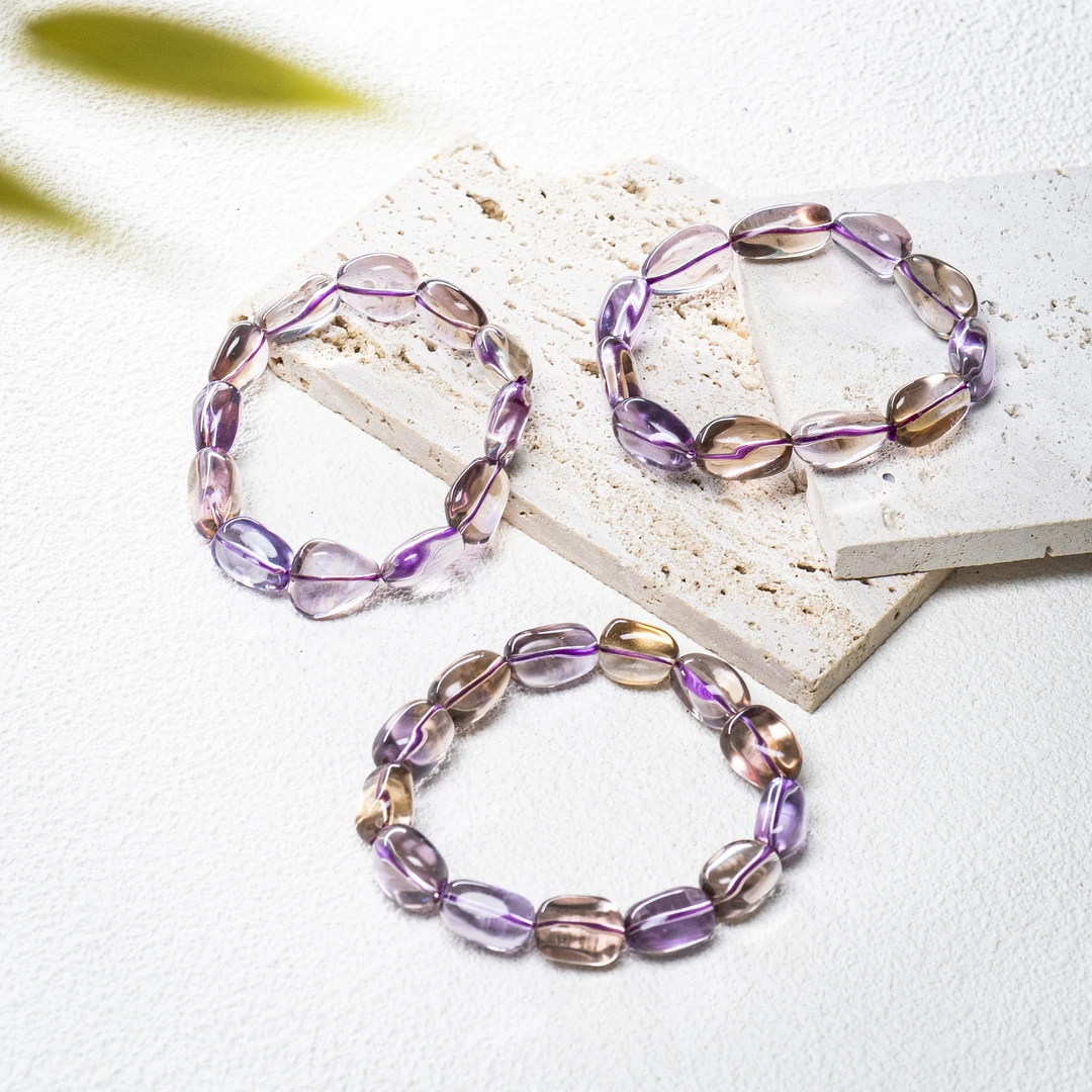 守道掌门人紫黄晶随形手串SDTP3770（多样性发其一）