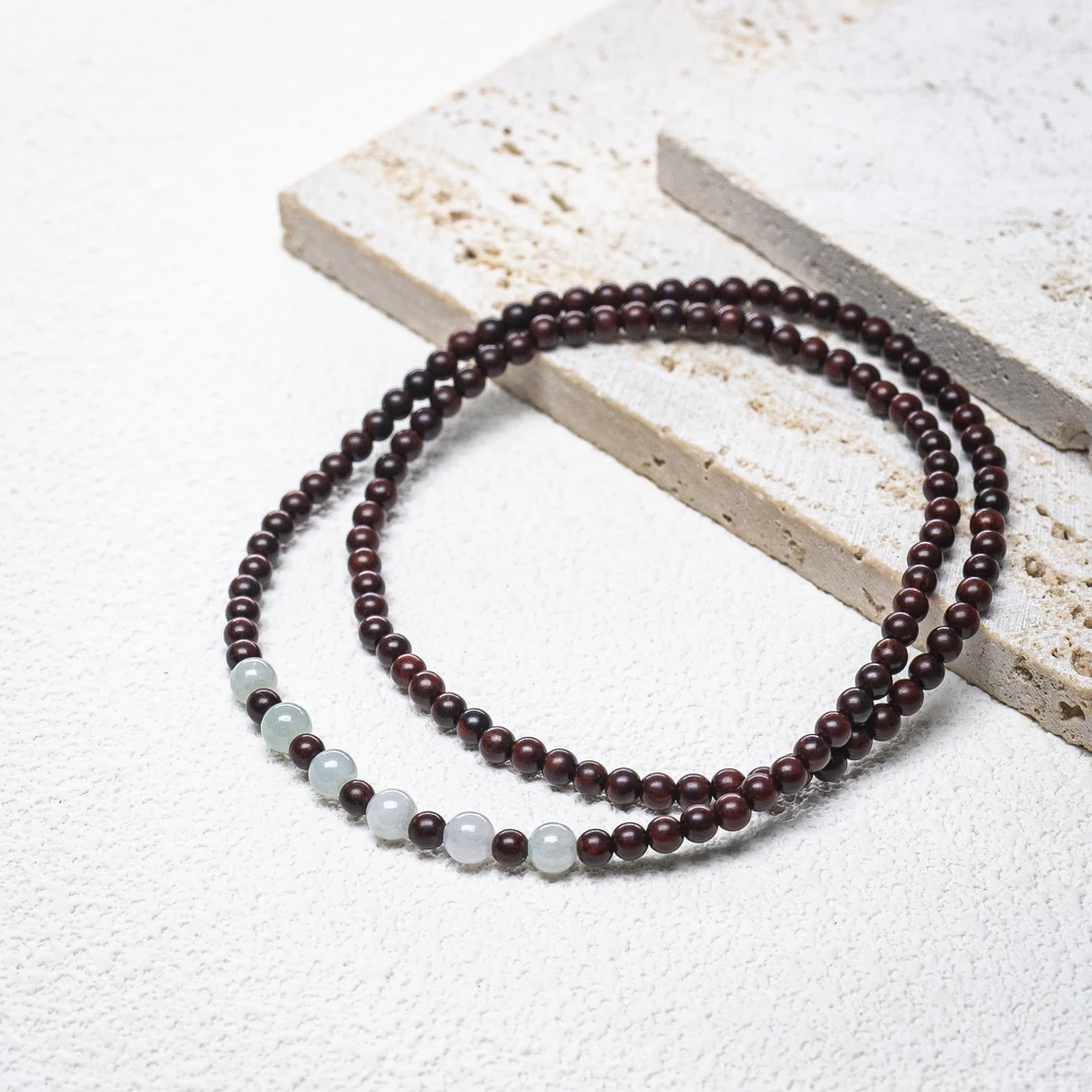 【繁星】守道掌门人印度小叶紫檀4mm多圈手串SDXYZT3613