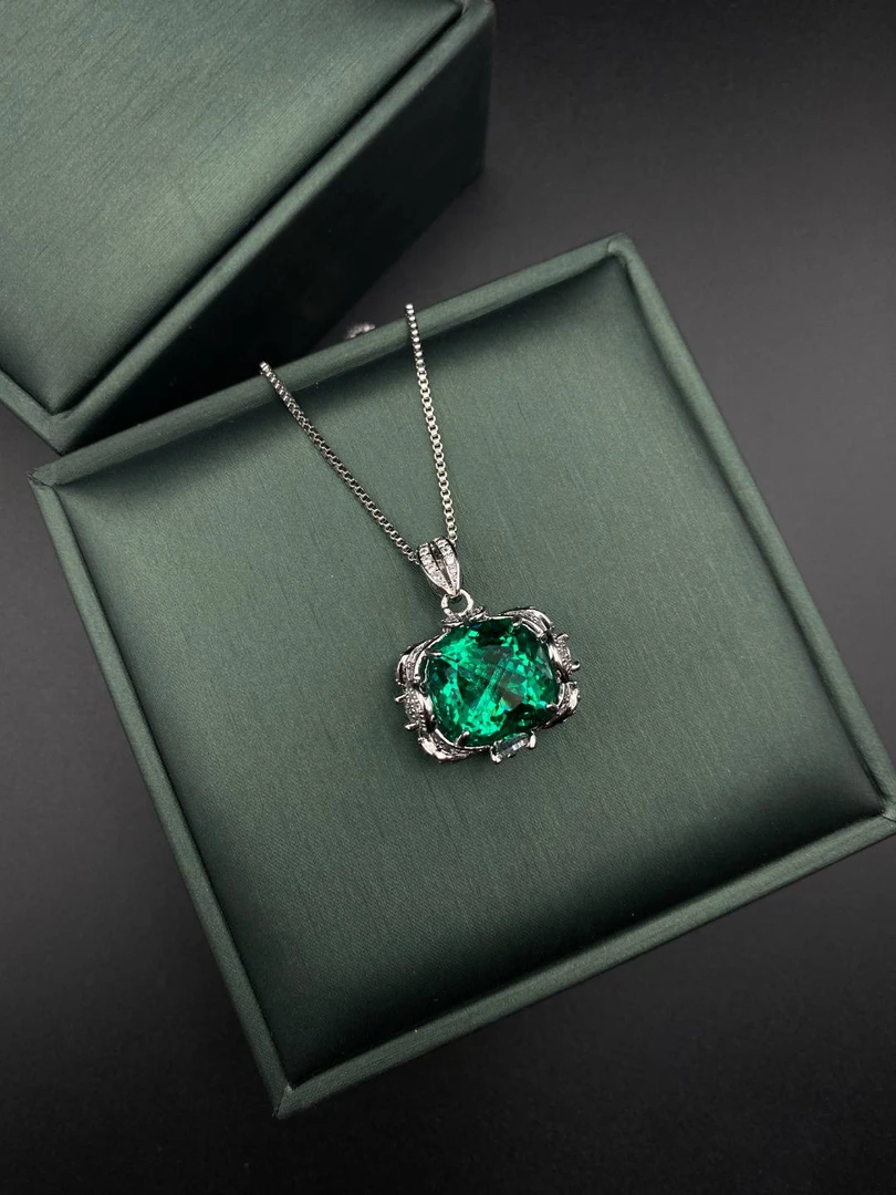 铜合金合成锆石项链 ZR-2286 项链气质坠链百搭