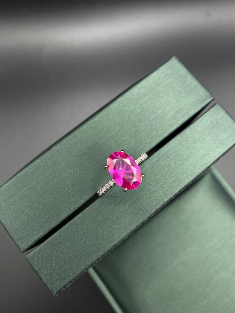 铜合金合成锆石戒指 ZSS-1036  戒指轻奢气质镶嵌