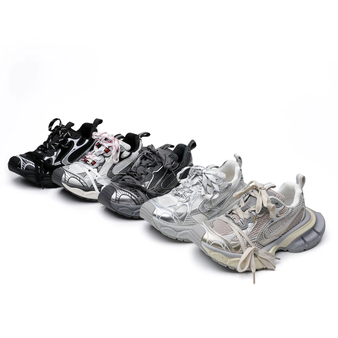 3xl时尚厚底炸街老爹鞋女舒适透气增高ins潮款洋气休闲鞋女百搭