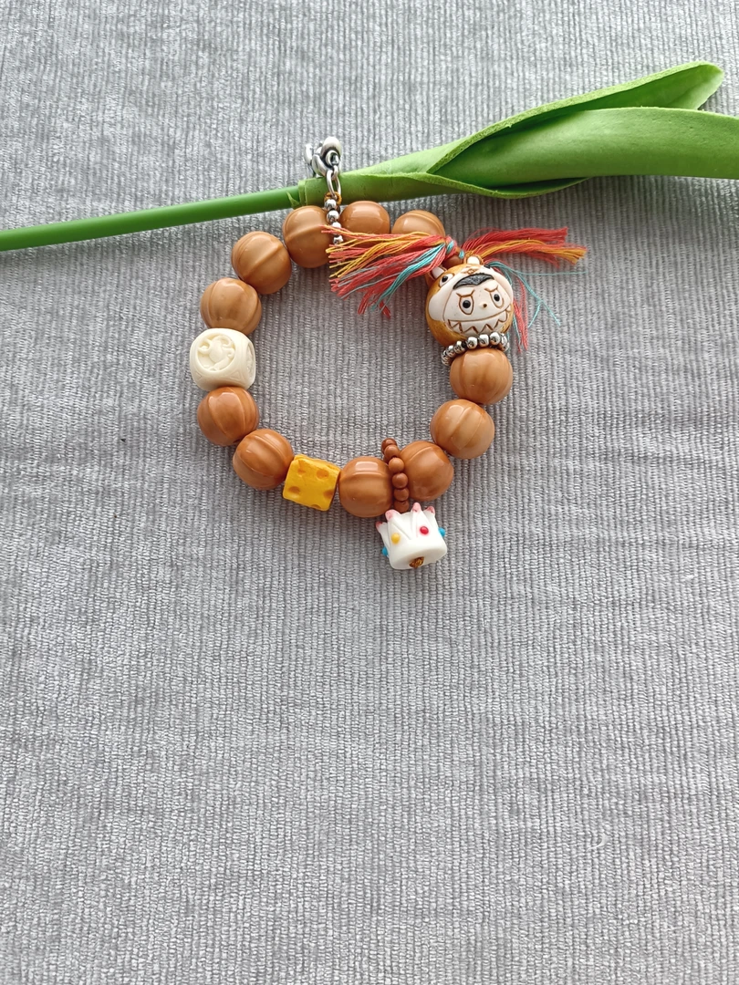 非金属木质手链 各种原创设计手串手链复古彩色古风饰品首饰手饰