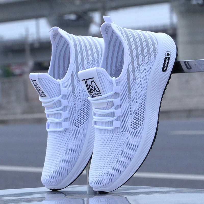 男士休闲跑步鞋夏季男款潮鞋运动鞋百搭男鞋轻便软底鞋子男旅游鞋