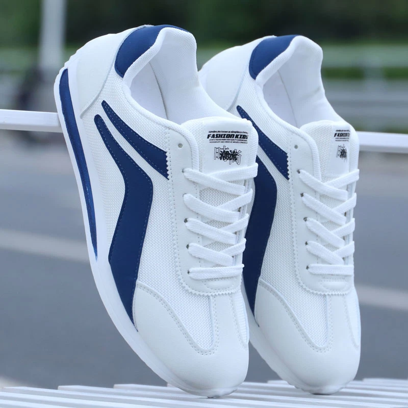 男鞋潮流跑步运动鞋防臭网面休闲百搭男士轻便阿甘鞋潮男士跑步鞋