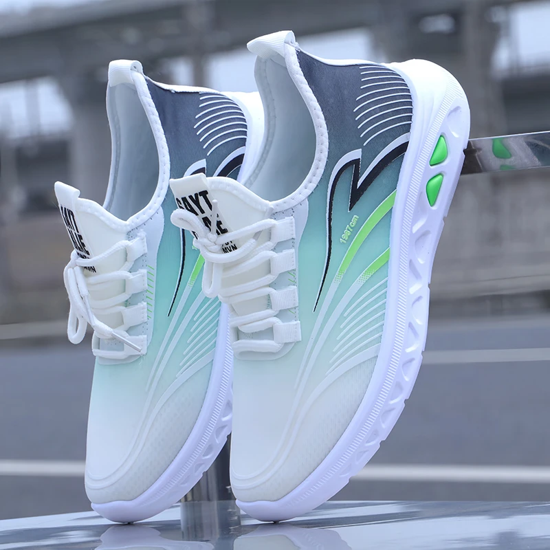 [出游踏青]网鞋男女鞋夏季透气户外轻便运动跑步鞋潮款情侣休闲鞋