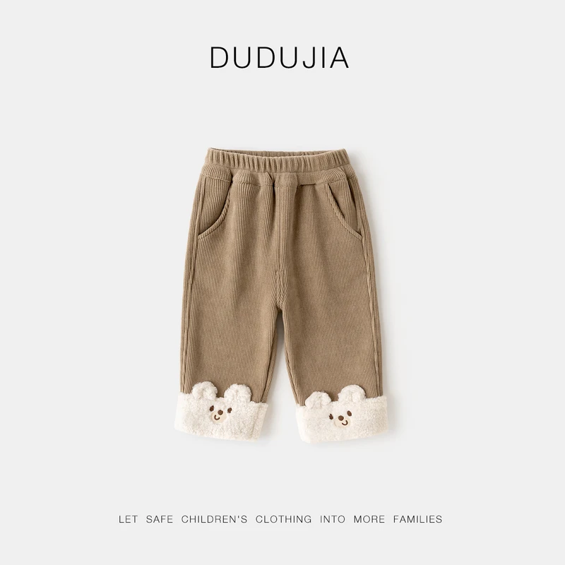 【现货】嘟嘟家加绒休闲裤D4DKZ024冬季