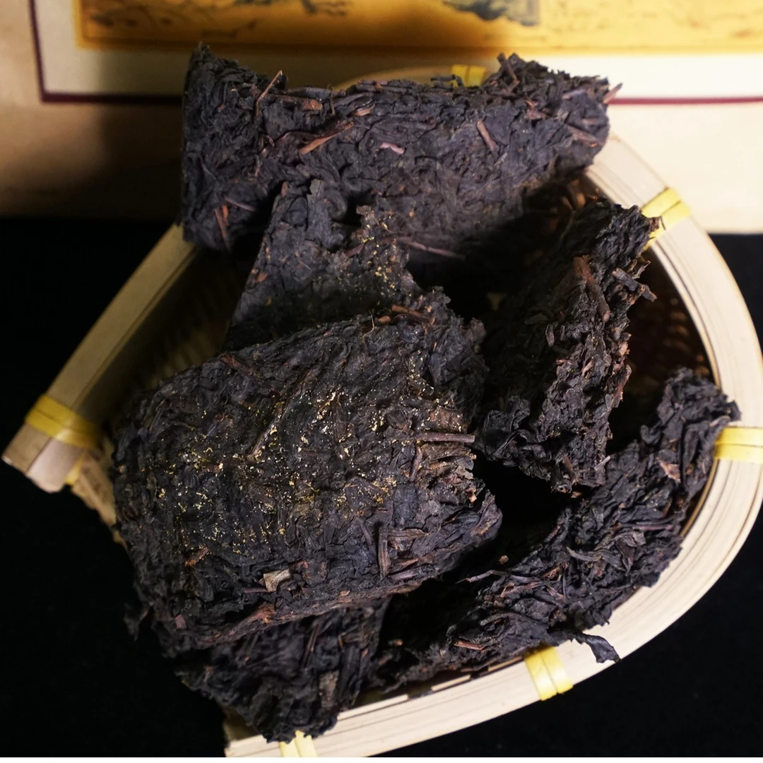 高马二溪  混合版一级茯砖茶散茶1公斤   【董事长私藏】