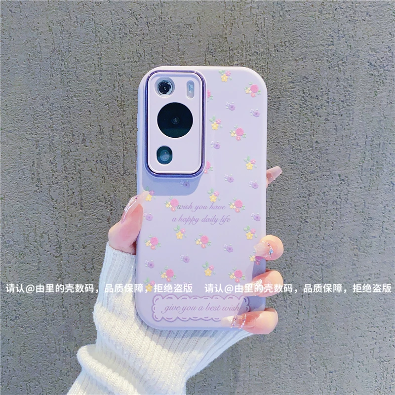 （华为P60系列）金属小胖妹适用华为P60/华为P60Pro手机壳防摔爆款