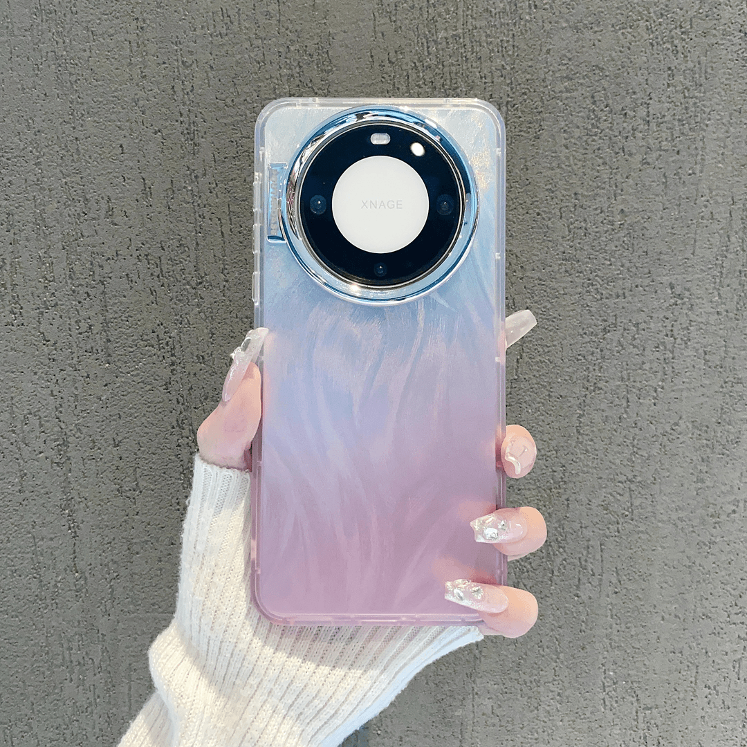 （华为Mate60系列）羽纱纹适用华为Mate60/mate60Pro/60Pro+手机壳