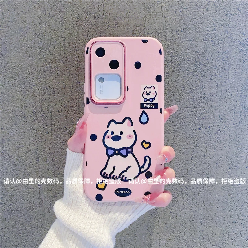 （vivoS18系列）金属小胖妹适用vivoS18/vivoS18Pro手机壳防摔包边