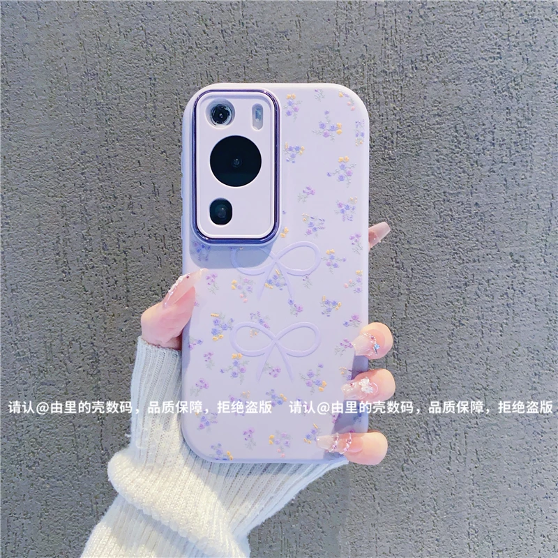 （华为P60系列）金属小胖妹适用华为P60/华为P60Pro手机壳防摔爆款