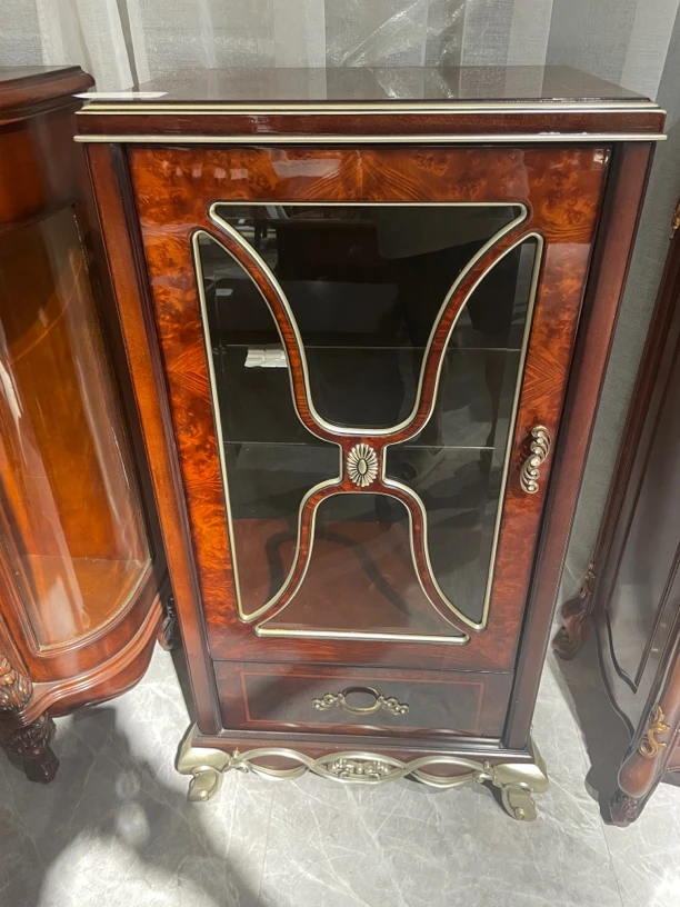 60*40*121欧式英式烤漆单门酒柜