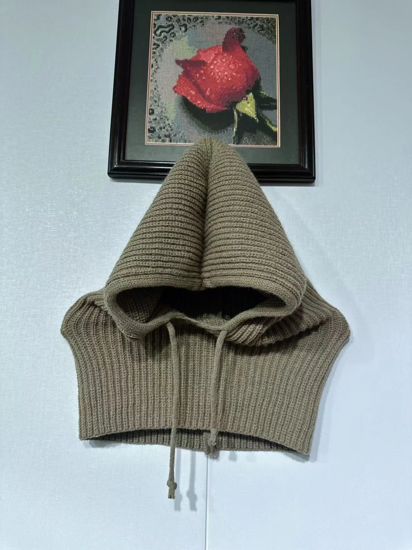 套头百搭帽子围巾