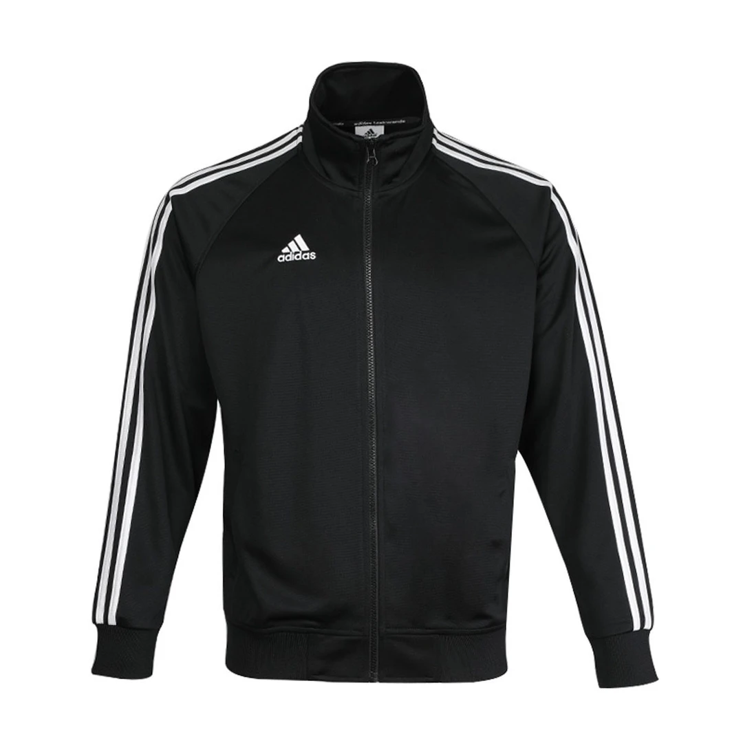 adidas/阿迪达斯秋季速干针织毛圈夹克立领运动休闲外套TR30JR-BW