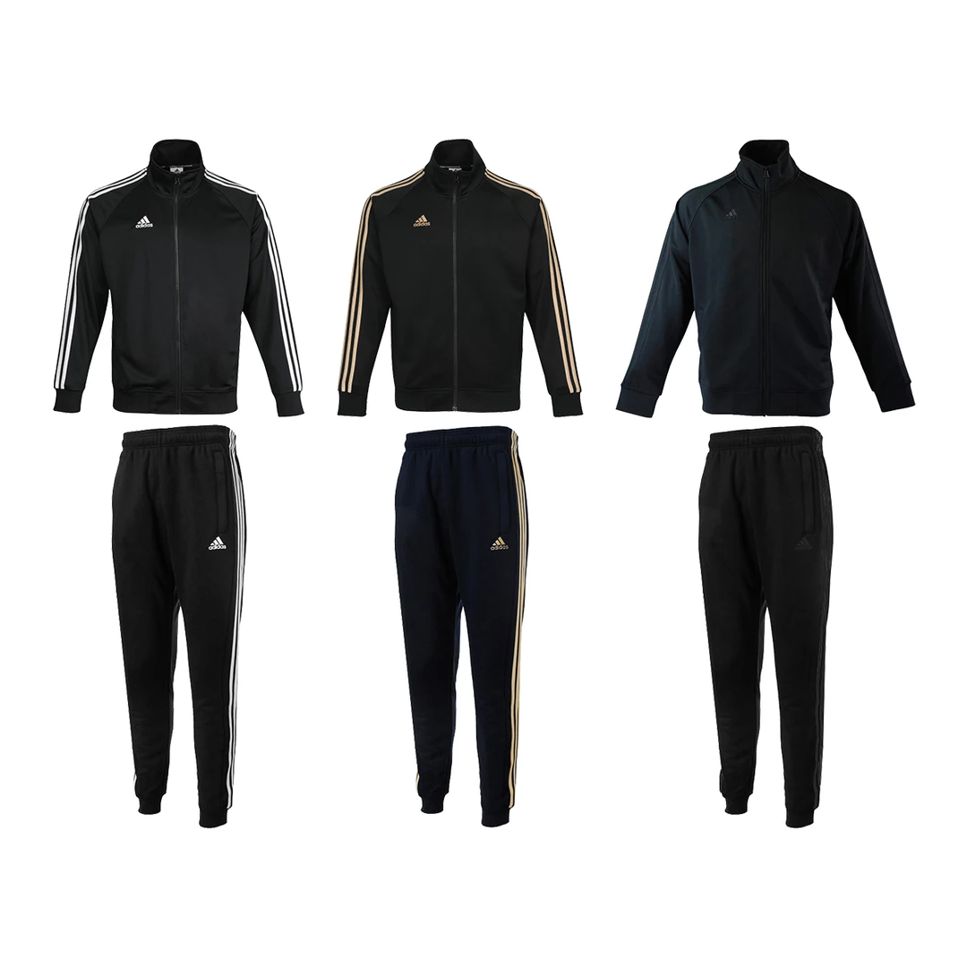 adidas/阿迪达斯秋季男女休闲运动服长袖套装