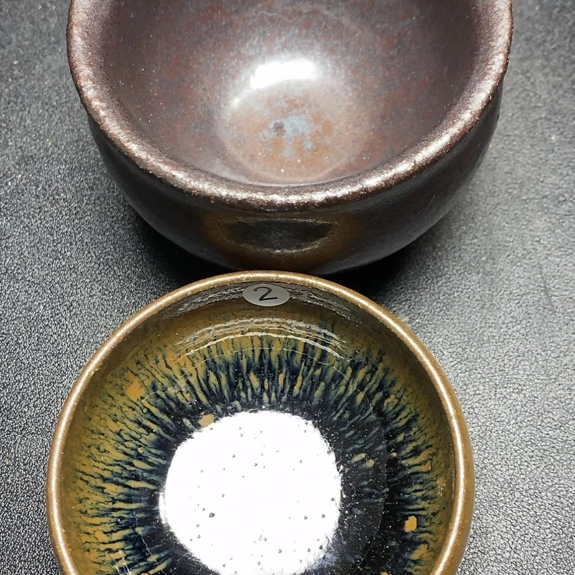 【闪购商品】玻璃茶盏山*2-3