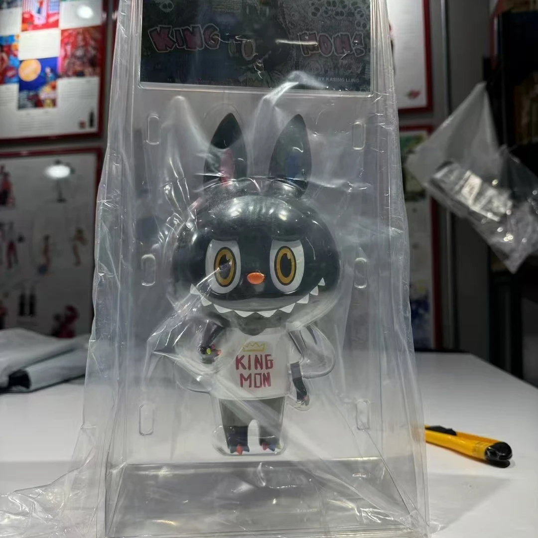 【山哥专属】labubu KINGMON 带卡版本台湾限定 潮流玩具 全新未拆