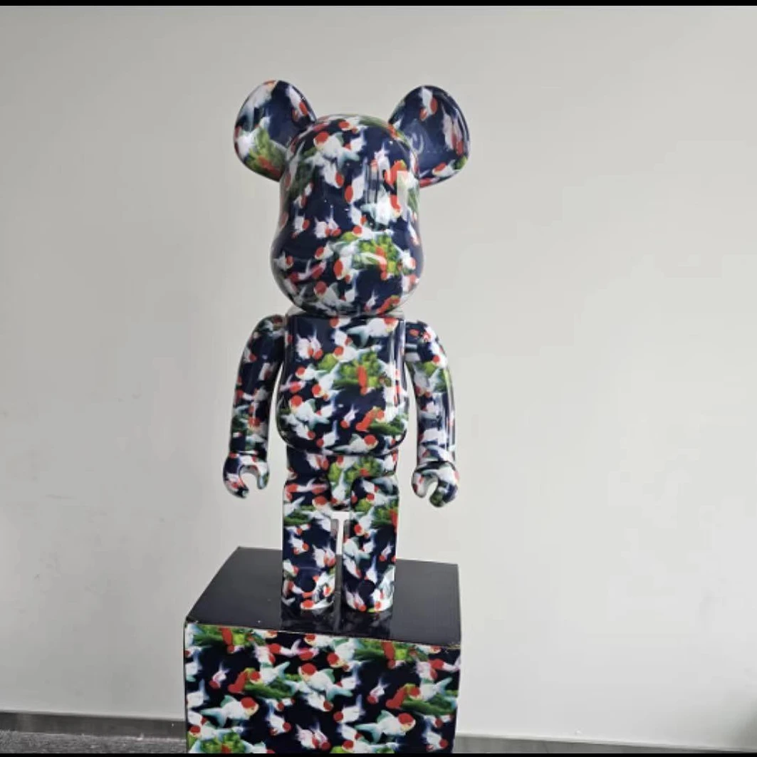 【山哥专属】bearbrick积木熊 蜷川实花金鱼1000%（单盒）