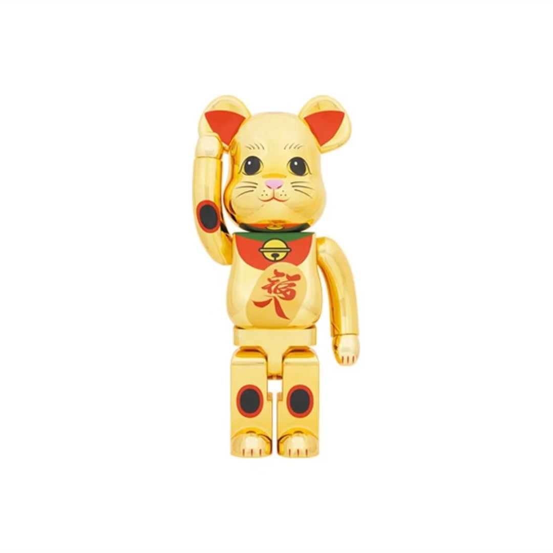 【山哥ST】bearbrick积木熊 福入 招财猫 1000%
