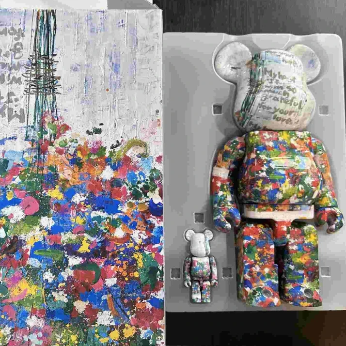 【山哥专属】bearbrick积木熊 木梨宪武 400%