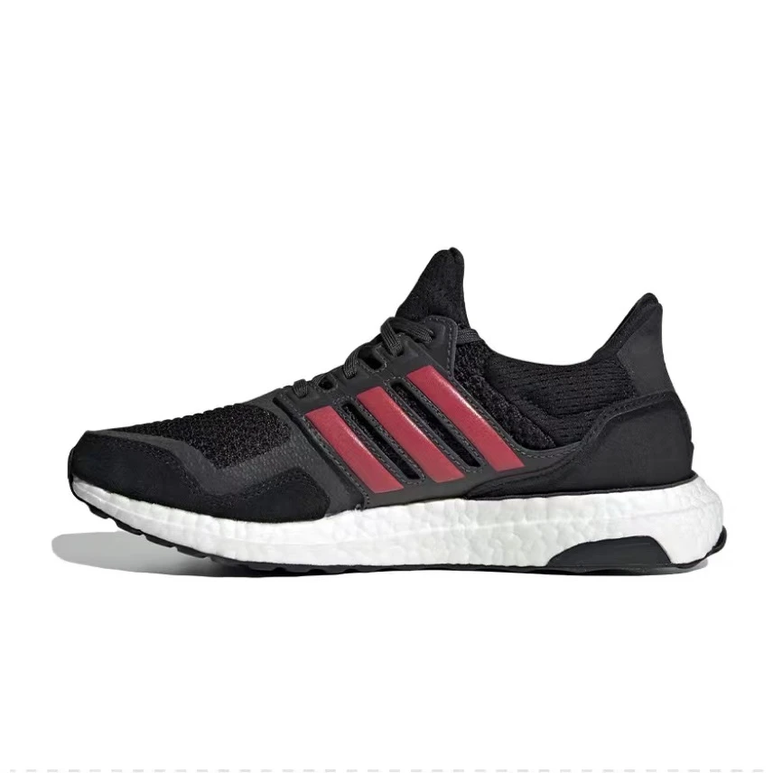 【山哥AL】Adidas 低帮 休闲跑步鞋 黑红 潮鞋 EG8119