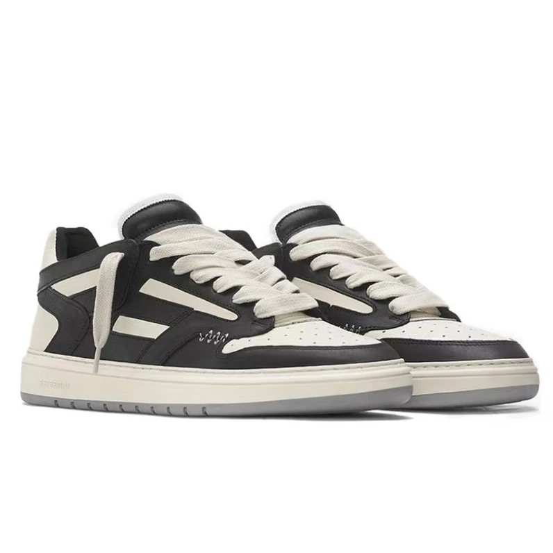 【天津SC】REPRESENT  皮革 系带圆头  男款 古白色