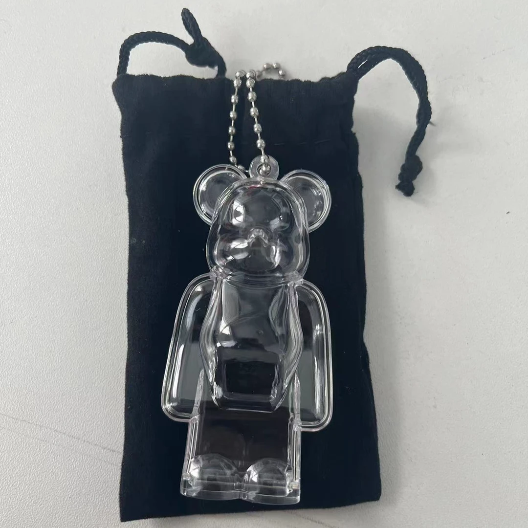【山哥】bearbrick积木熊100%小熊透明壳