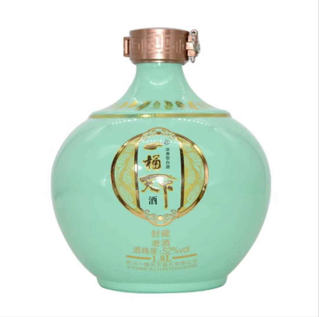 一桶天下52度1.8L封藏老酒