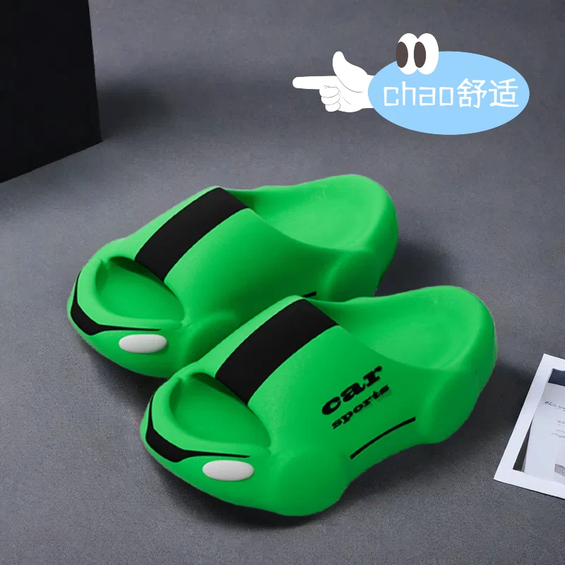 【2024秋季新款】儿童拖鞋夏季男童网红卡通跑车凉拖鞋外穿休闲舒适