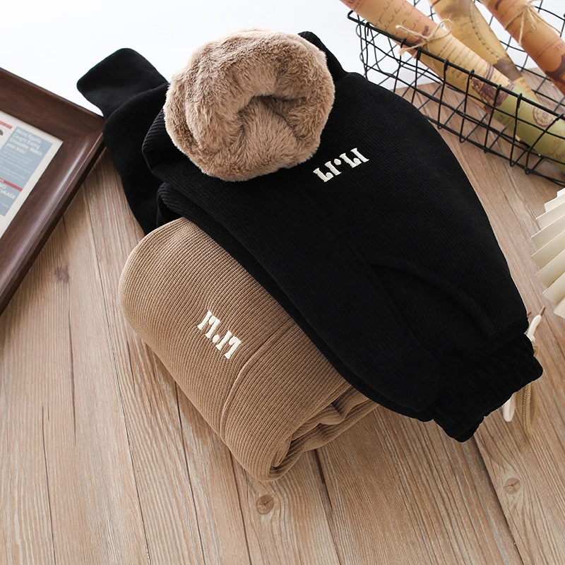 【四层兔绒加厚棉裤】男童加厚外穿裤子冬款中大童0102