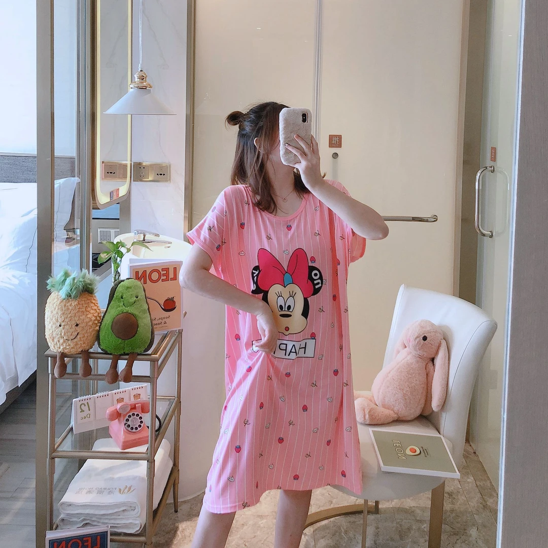 【福利】1时尚睡裙女士睡衣家居服套装百搭休闲气质Cosplay女装