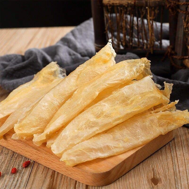 精选巴沙鱼胶干货孕妇滋补煲汤炖鸡奶冻厚肉