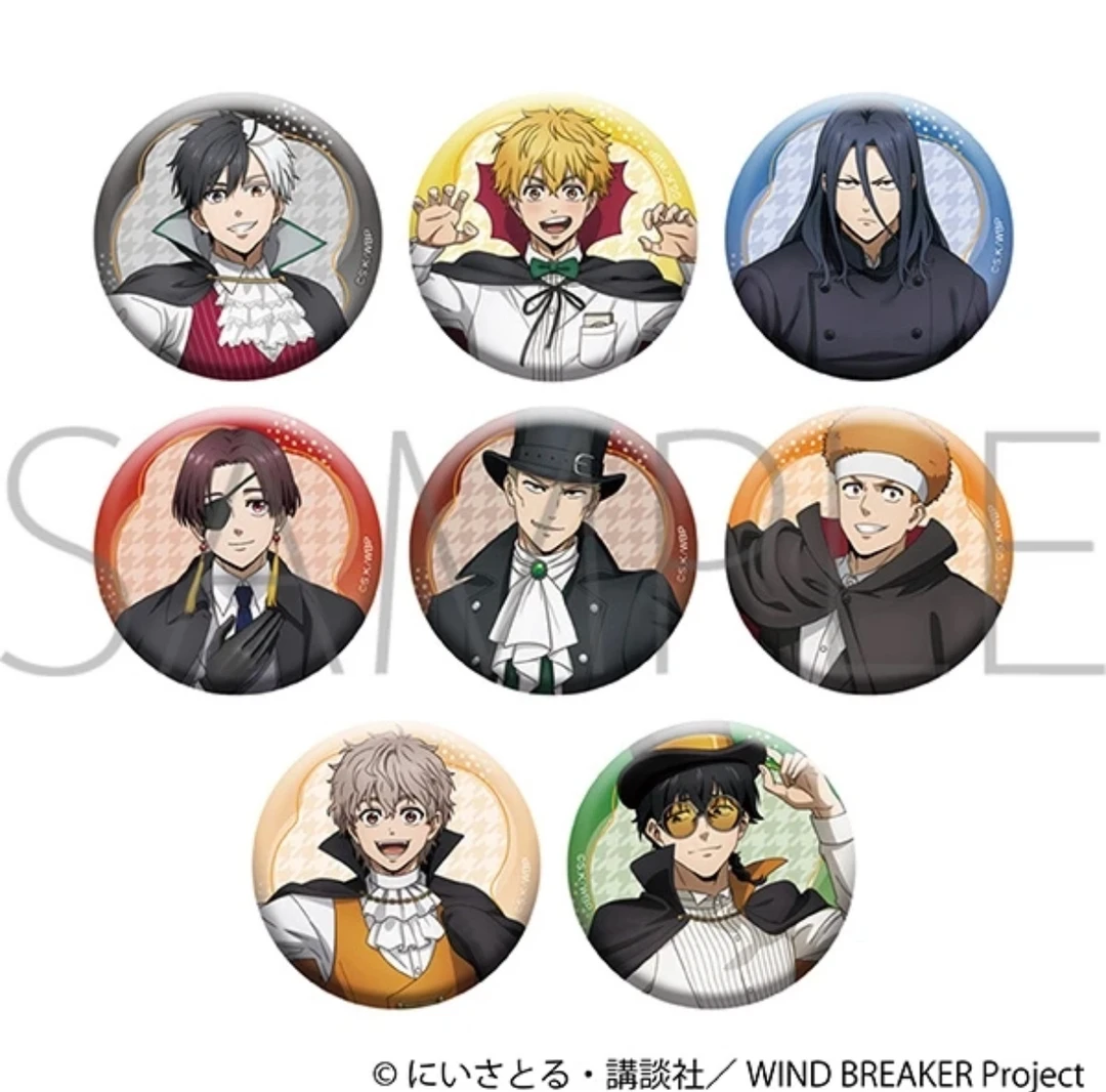 【日谷】防风铃万圣节吧唧徽章