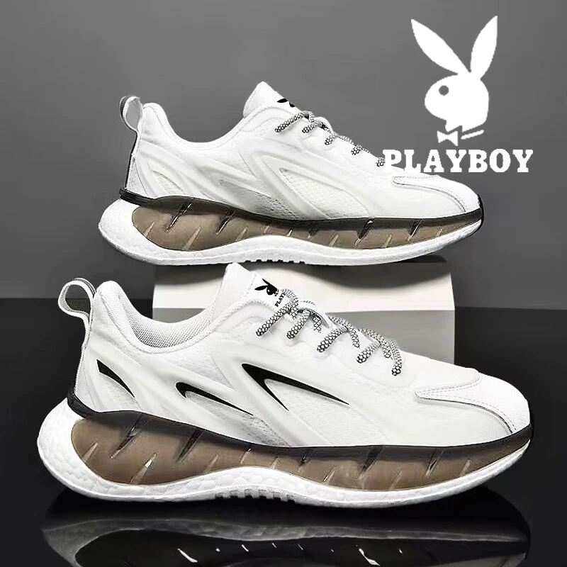 花花公子鞋子男款秋冬季新款百搭休闲男鞋时尚跑步运动男士潮鞋子