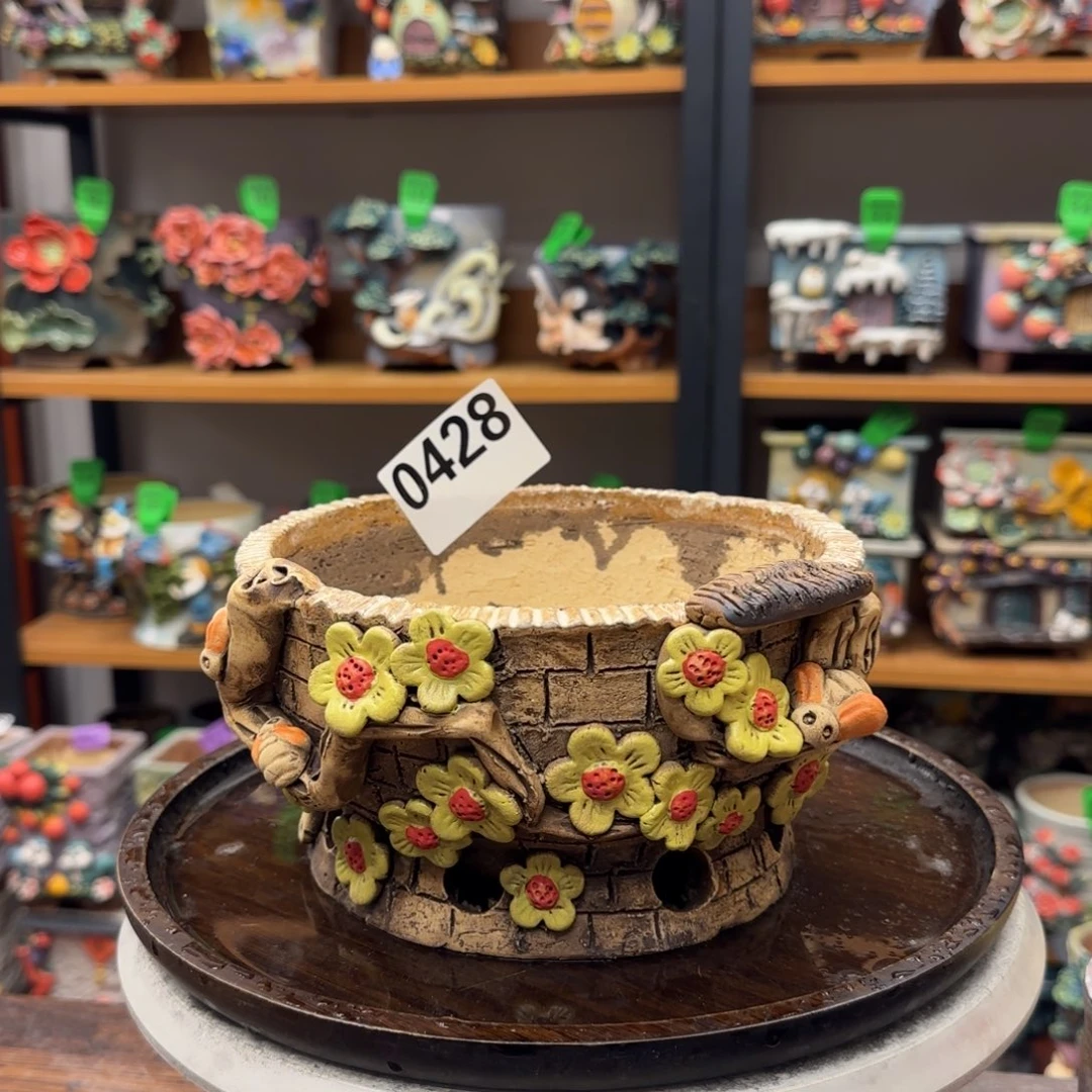 【闪购商品】粗陶手捏