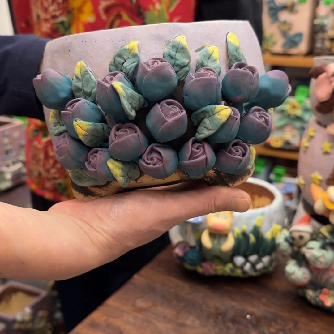 【闪购商品】梅*粗陶