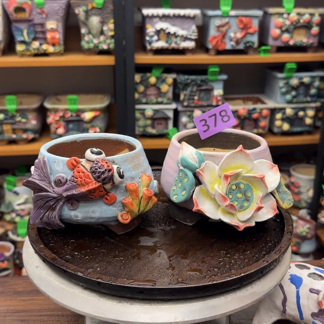 【闪购商品】粗陶手捏
