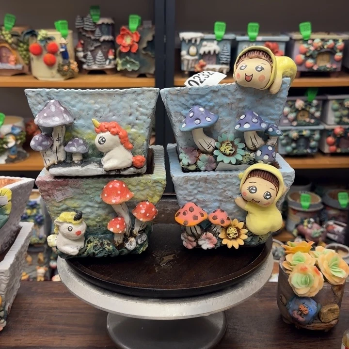 【闪购商品】༺****粗陶手捏