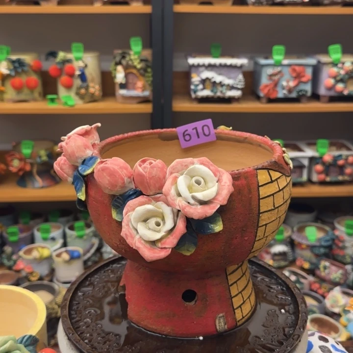 【闪购商品】粗陶手捏