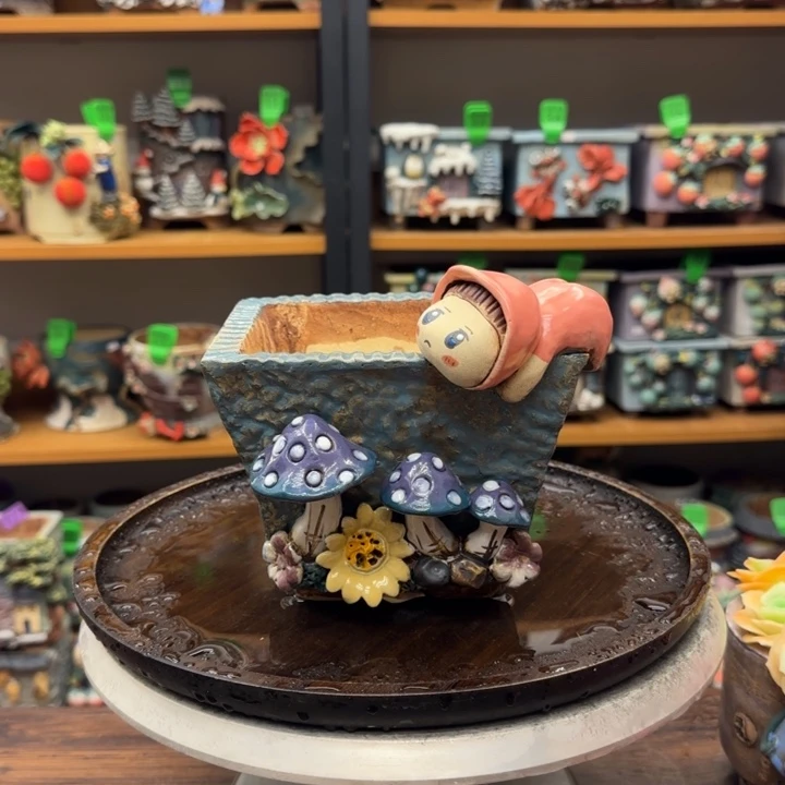 【闪购商品】粗陶手捏